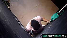 amateur glory hole club features suck and fuck action