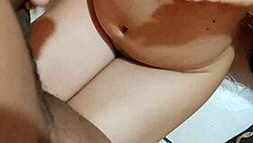 This milf sucks dick until she milks the cum out