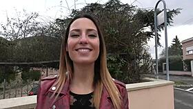 pam and melia, those beautiful french brunettes, share a dick for hard group fuck in lingerie