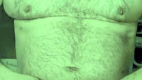 Is Ezsosa flashing her big cock in the bedroom?