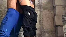 Beautiful Argentinian Stepsister Escapes University To Secretly Fuck In Public Outdoor Location With Cute Babe