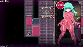 mage kanade's futanari blowjob and handjob in dungeon quest ep 2