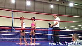 Wild Eurobabes Fighting Hard!