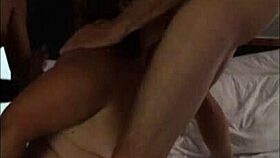 Liz enjoys interracial gangbang with big tits and ass