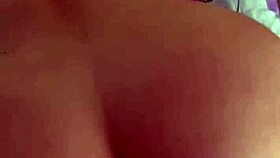 Latina milf bent over for creampie