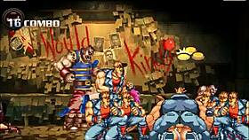 hentai mugen level 1 fighter in a group battle