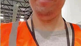 asian woman walking outdoors during work