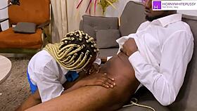 Student Gets Bent Over For Doggystyle In Podcast Sex Video