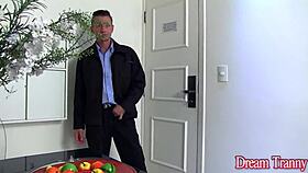 hot ts nicolly pantoja sucks his cock then gets anal fucked