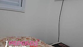 Vivi Guedez Calls TV Technician, Pays With Pussy When TV Breaks!