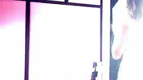 Hannah James 710 tries on sexy sheer Agent Provocateur bodysuits