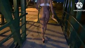 My wife fucks stranger on street first time