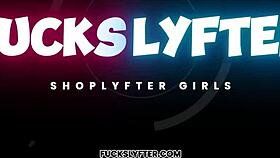 shy blonde teen begs officer to fuck her pussy