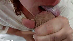 Homemade video of a couple enjoying time together with the wife