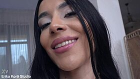 skinny rousse undergoes intense anal training with fisting toys in part 1