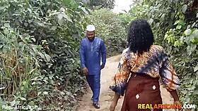 An African Black Stud Embarks On A Quick Journey Through Her Tight Black Bush, Riding And Deepthroating.