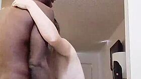 busty pawg babe rides drblackjohnsonxxx cock in bathroom adventures