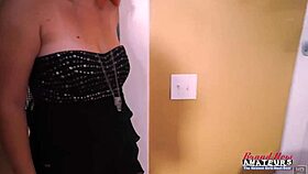 Exotic coeds Jackie and Trinity passionately share a hard dick.