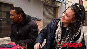 Mature chloe funny eats her first black cock we fulfill fantasies