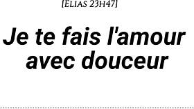 French couple makes love gently with cunnilingus and missionary