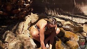 I ride Rome Major's monster cock with pigtails