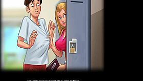 I watch Roxxie get clapped by Mia in a super intense fuck in the locker room