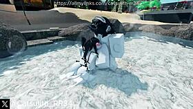 Having passionate wet activities with my personal companion.