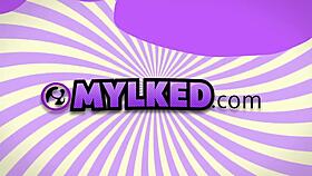 luxe milks monster cock with handjob