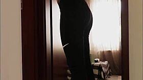 can he fuck me during yoga hour at home for a creampie?