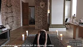 rebeka ruby's nude yoga, oops