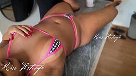 Horny Masseur Touches My Pussy At The Pool