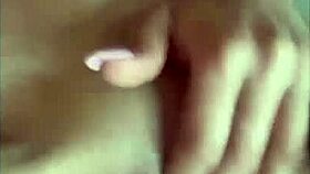 a beautiful mexican enjoys her dildo in the ass