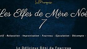 les elfes de mere noel 7 french femdom denial sheath