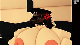 dxrk enjoys big tits and ass in casual scene