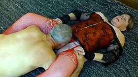 granny carmen at cathouse kittys goin wild with finger banging & pussy eating! those orgasms tho... 😍