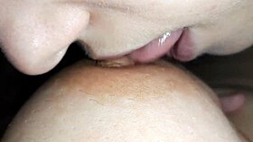 I can't believe this hot lesbian threesome they're licking and kissing and sucking and biting nipples so good
