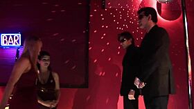 Orgy with Big Tits Brunette