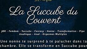 the horny succubus from the convent seducing in french