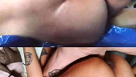 My tattooed ass gets eaten by husband's big dick