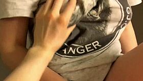 Why is my tight pussy stepsis in my bed touching me?