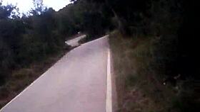 Naked Flashing Near The Road!