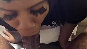 freaknikniy loves sucking my big wet cock dry