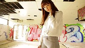 Oka saika poses in silk bikini