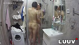 Alice joins boyfriend in shower!