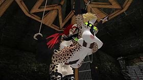 Tough hotty in shackles gets her CUNT pumped HARD