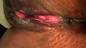 big booty red bone with wet pussy and ass