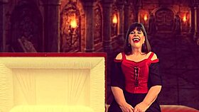 Yo, granny vampyra gets licked and dicked hard till supernatural orgasm hits