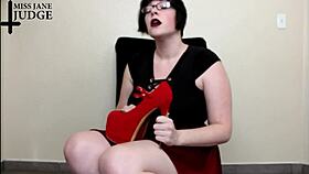 punish that stupid horny heel slut?