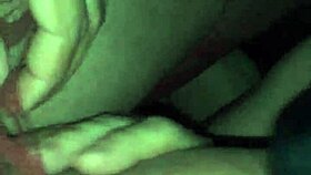 man interacts with transsexual