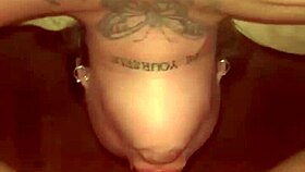 My Slutty Girlfriend Gives A Sloppy Deepthroat And Swallows Cum